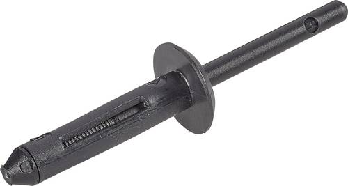 PB Fastener 301-9130-1010 301-9130-1010 Spreizniete Loch-Ø 5 mm Schwarz