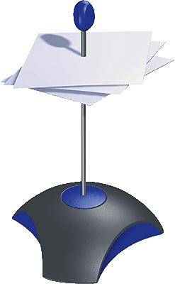 HAN Zettelspieß DELTA/1754-34 116x103x158mm schwarz/blau Zettelspießer