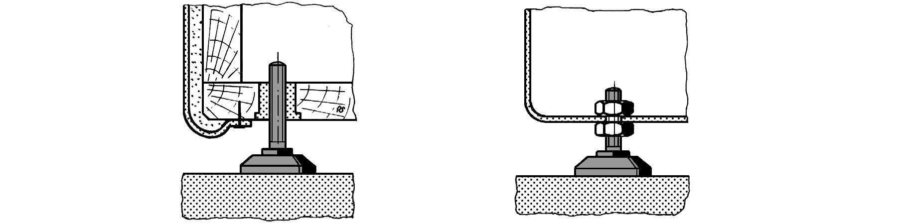 PB Fastener 148 3810 699 11 Gerätefuß schraubbar Schwarz (Ø x H) 38mm x 110mm 1St.