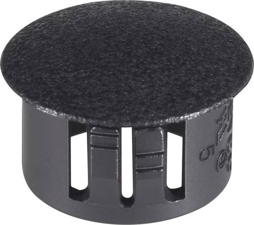 PB Fastener 76143 Verschlussstopfen Plattenstärke (max.) 3.2 mm Schwarz