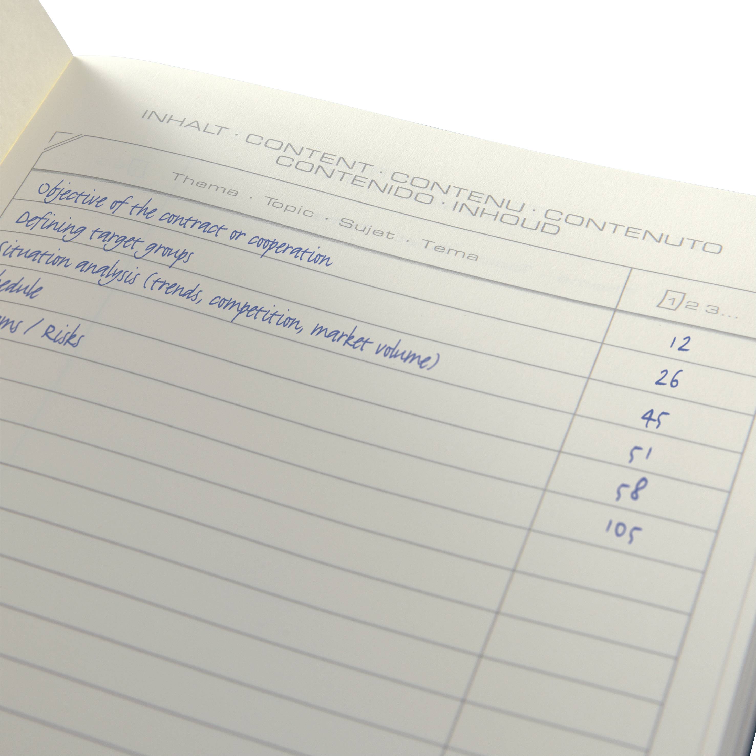 Sigel CONCEPTUM® CO110 Notizbuch blanko Schwarz Anzahl der Blätter: 97 DIN A4