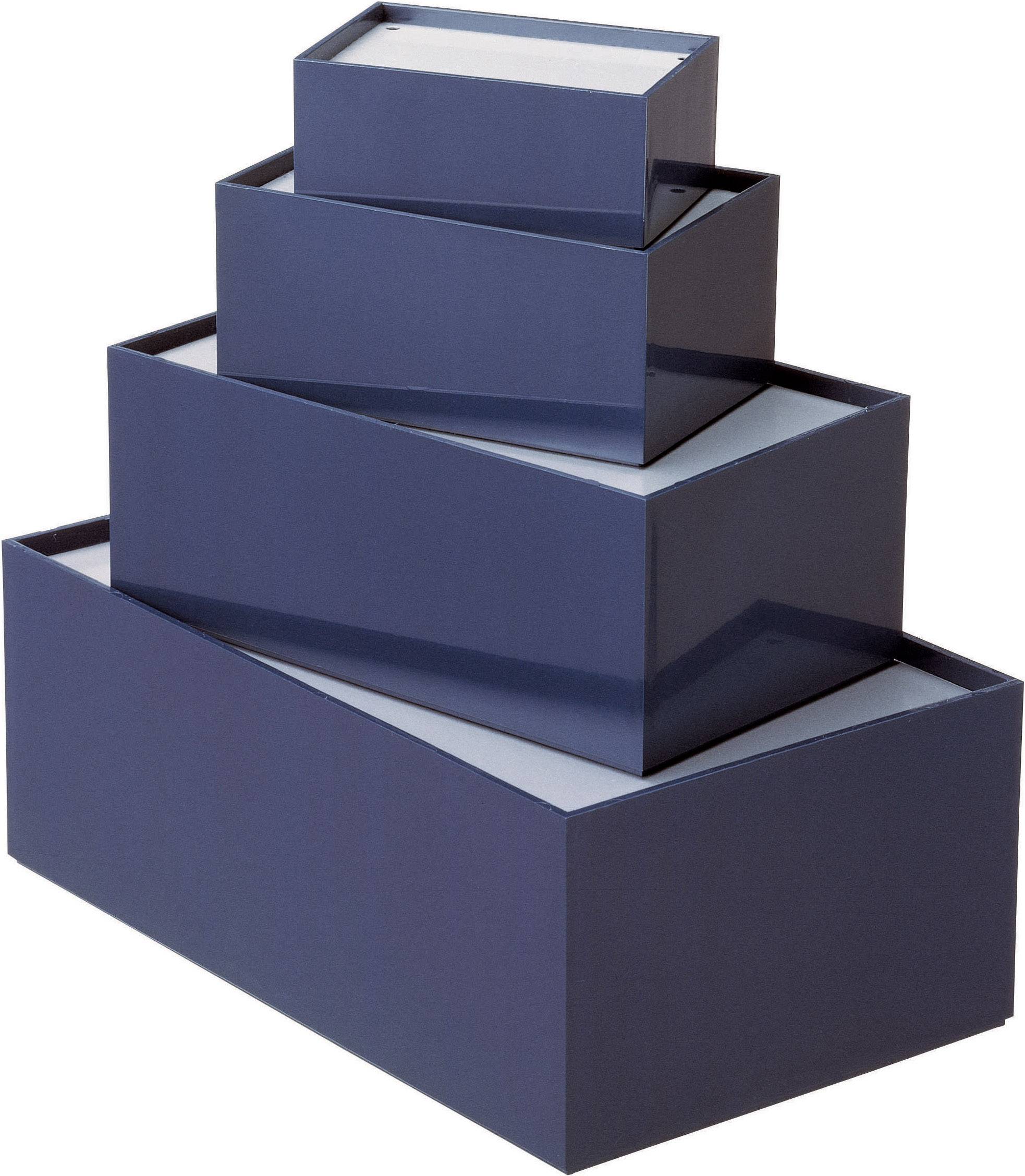 KUNSTSTOFFGEHÄUSE MODELL 'OPTATIVE' - PETROLBLAU - 110.0 x 70.0 x 48.0 mm