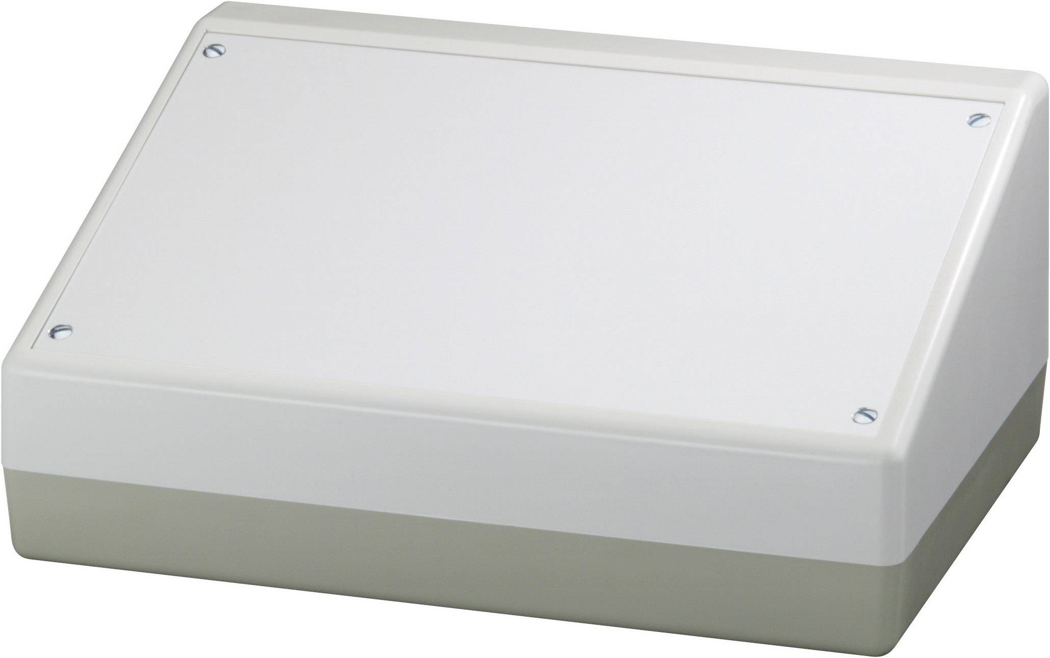 OKW AS054486 Pult-Gehäuse (B x H x T) 220 x 100 x 156 mm ABS, Aluminium Aluminium (eloxiert) 1 St.