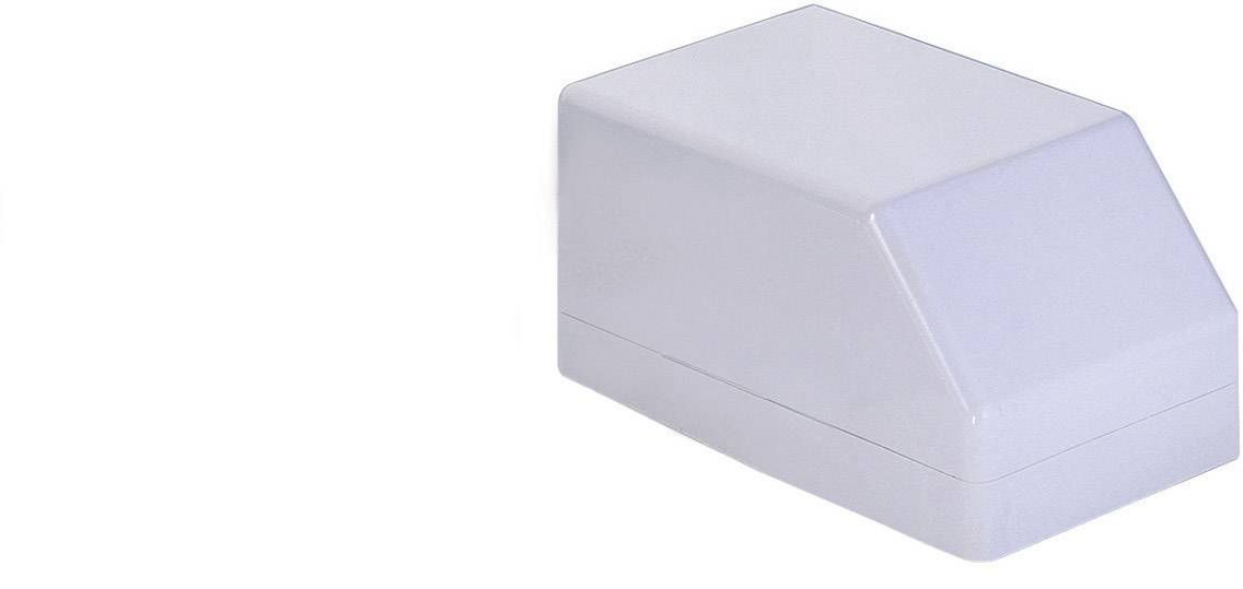 Strapubox 1023 H 60 Pult-Gehäuse (L x B x H) 162 x 100 x 60 mm ABS Grau 1 St.