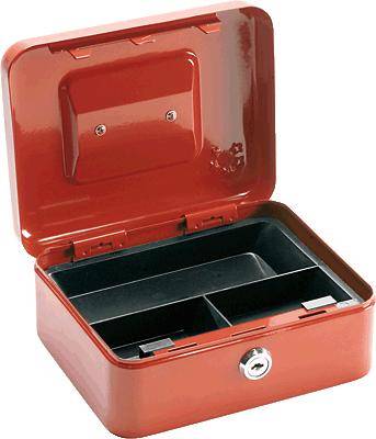 5Star 918907 Geldkassette (B x H x T) 160 x 90 x 200 mm Rot