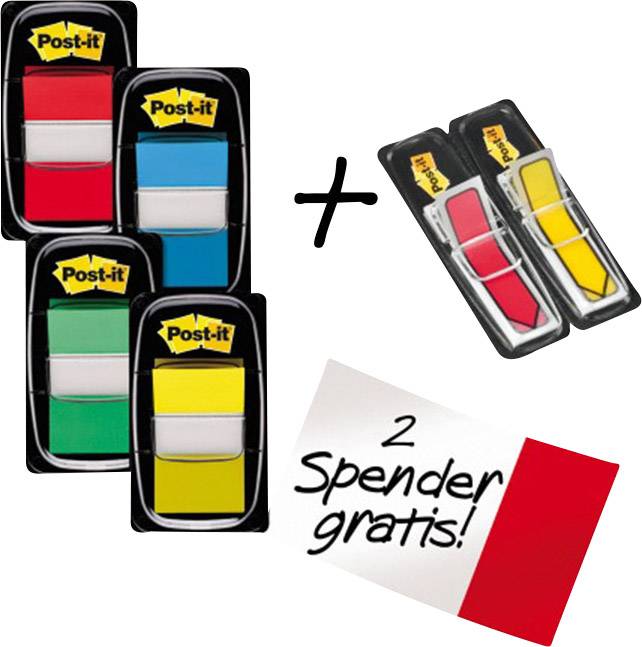 Post-it Index 680-P6 Promotion + 2 x Pfeile gratis