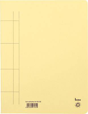 Schnellhefter A4 Karton gelb DIN A4