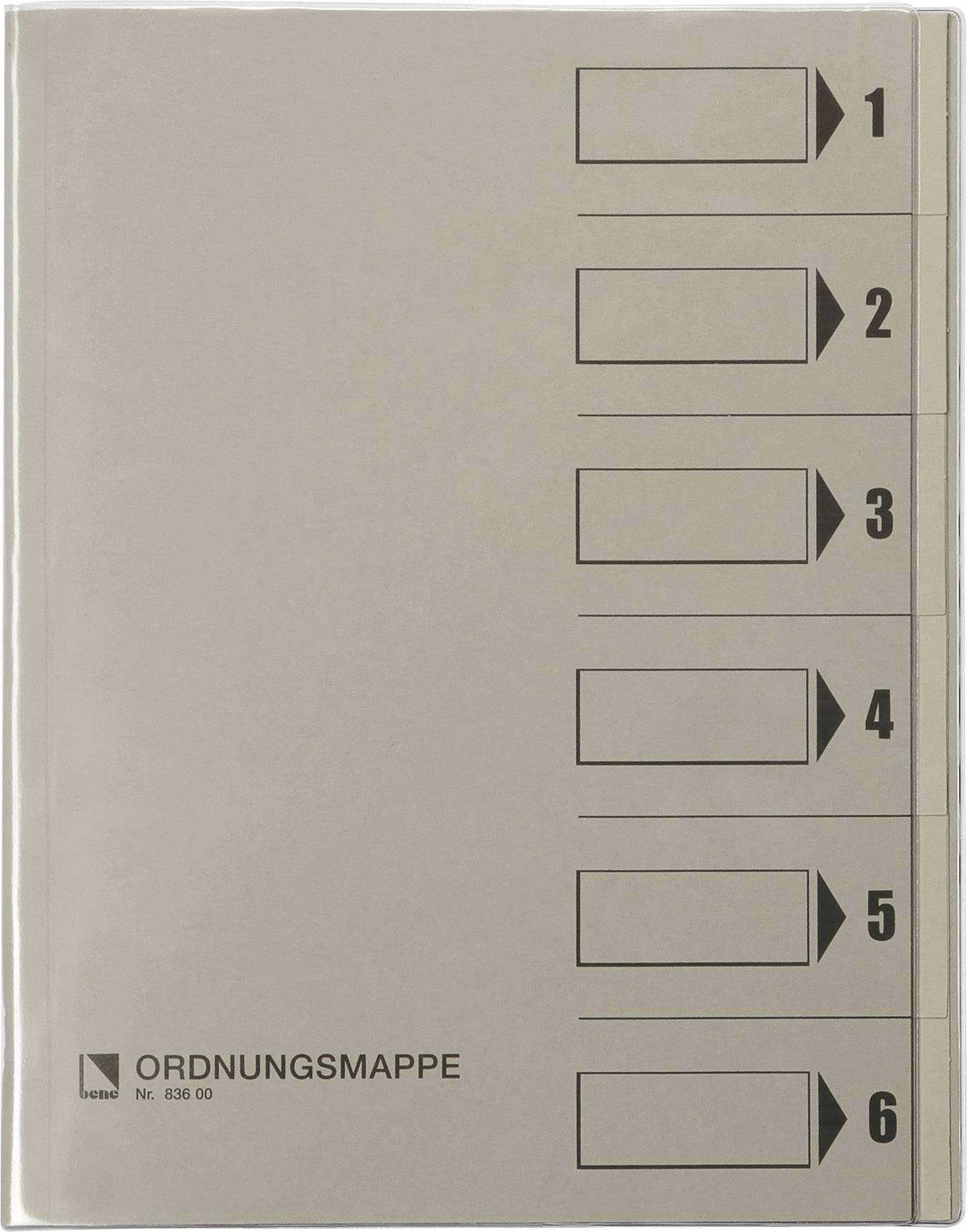 Bene Ordnungsmappen A4/83600 grau