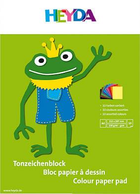 Tonpapier DIN A4 Block