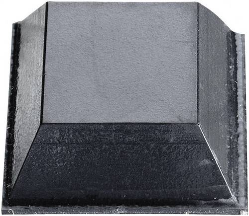 3M SJ 5023 Anschlagpuffer selbstklebend, quadratisch Schwarz (L x B x H) 20.6 x 20.6 x 7.6 mm