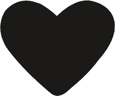 Motivstanzer Herz groß