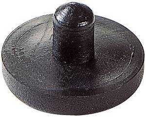 PB Fastener 1278-01 Einrastpuffer Schwarz (Ø x H) 6.5mm x 12.2mm