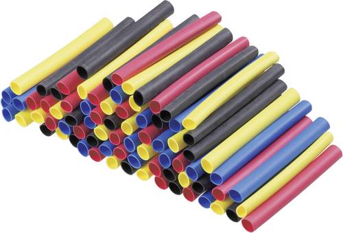 DSG Canusa 8011040990 Schrumpfschlauchsortiment 3.20 mm 1.60 mm Schrumpfrate:2:1 80 St.