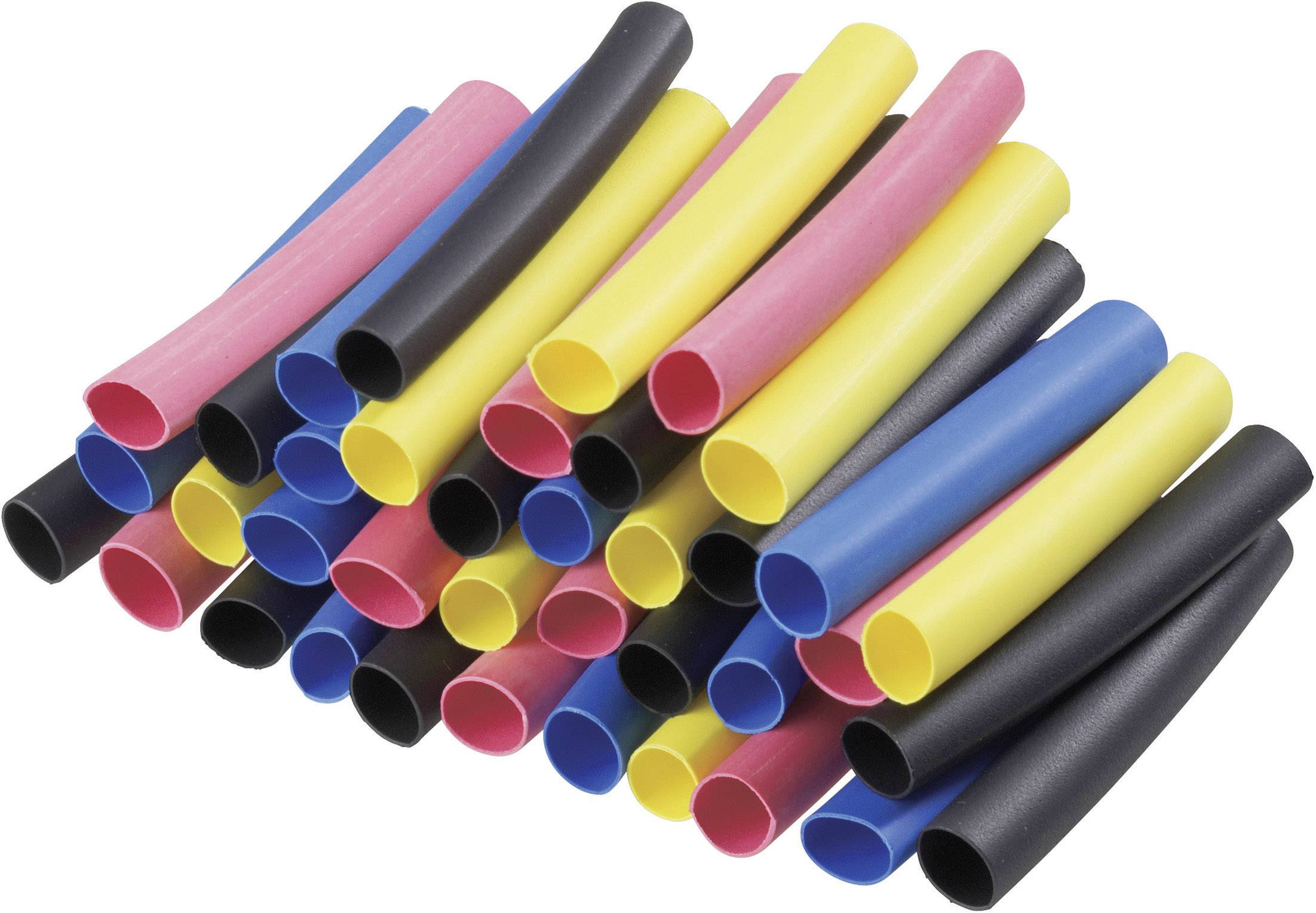 DSG Canusa 8011050990 Schrumpfschlauchsortiment 4.80 mm 2.40 mm Schrumpfrate:2:1 40 St.