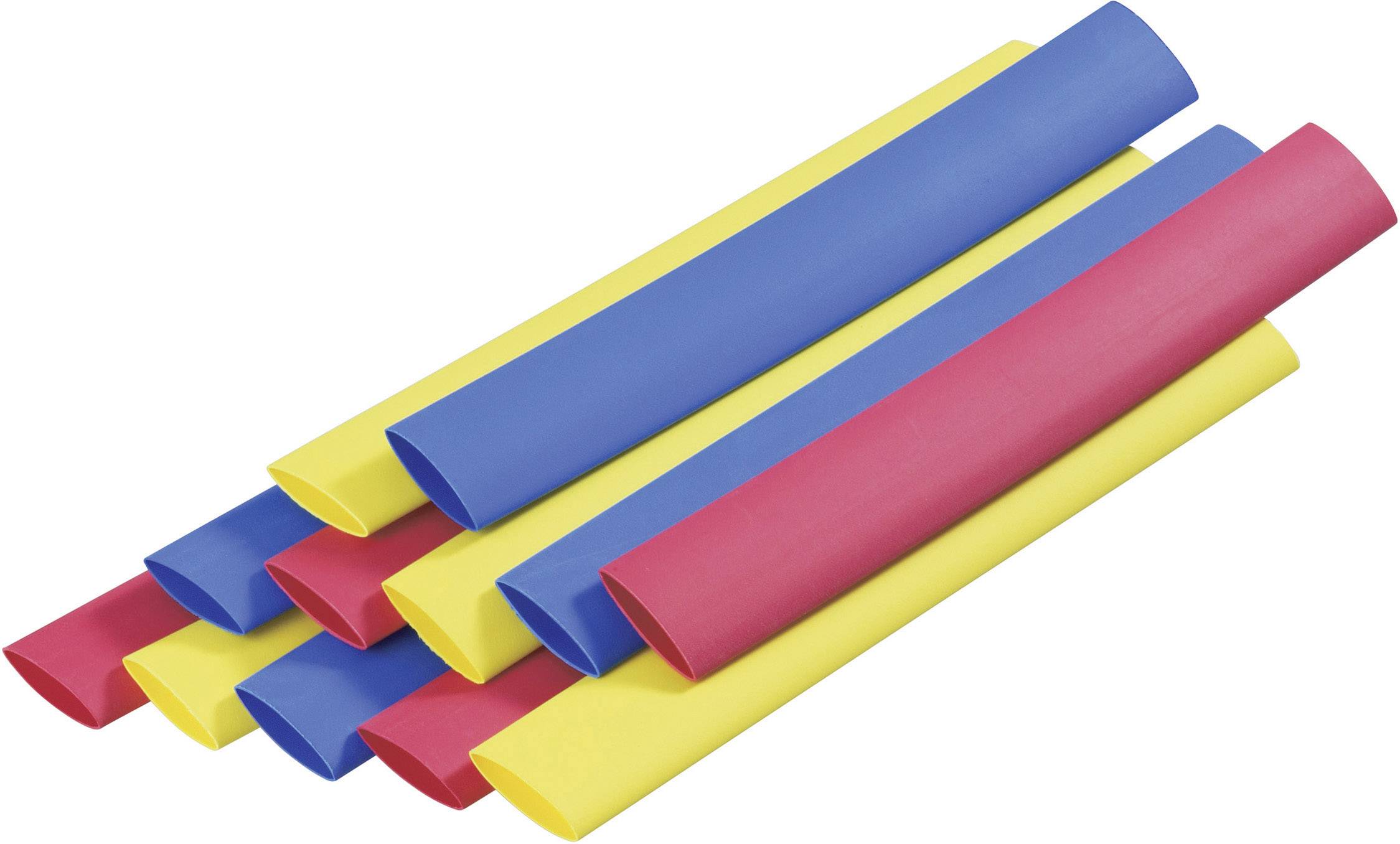 DSG Canusa 8011080990 Schrumpfschlauchsortiment 9.50 mm 4.80 mm Schrumpfrate:2:1 12 St.