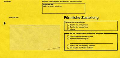 Postzustellung Innerer Umschlag DINlang nassklebend mit Fenster VE=100 Stück