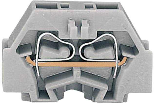 WAGO 260-301 Einzelklemme 5 mm Zugfeder Belegung: L Grau