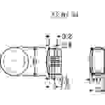 PB Fastener 76048 Verschlussstopfen Plattenstärke (max.) 1.6mm Schwarz