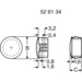 PB Fastener 76064 Verschlussstopfen Plattenstärke (max.) 1.6mm Schwarz