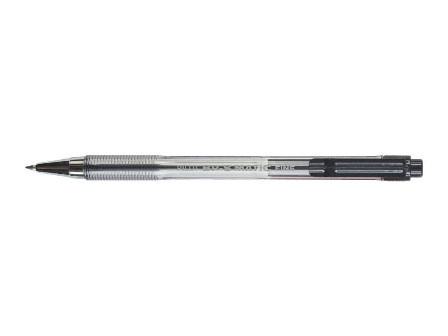 PILOT Kugelschreiber BP-S MATIC 2026001 F Druckmechanik schwarz