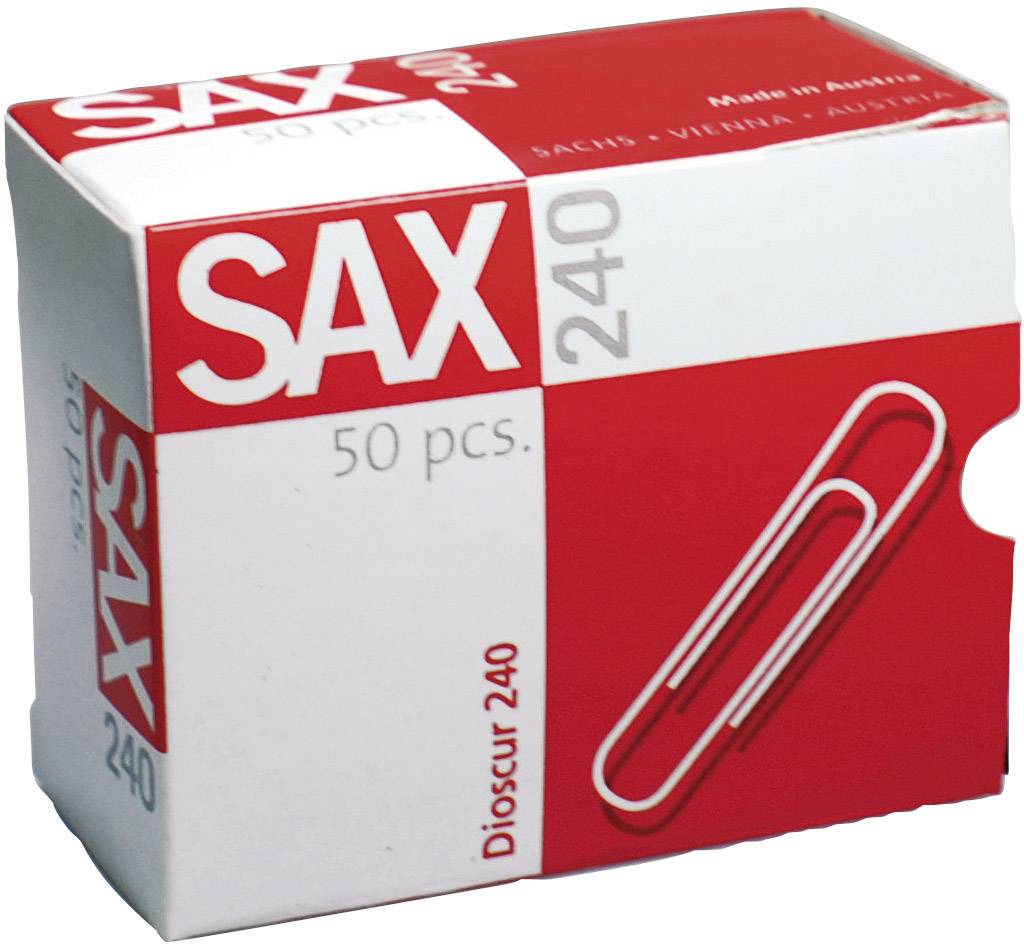 Sax Büroklammer 1-240-01 78 mm 50 St.