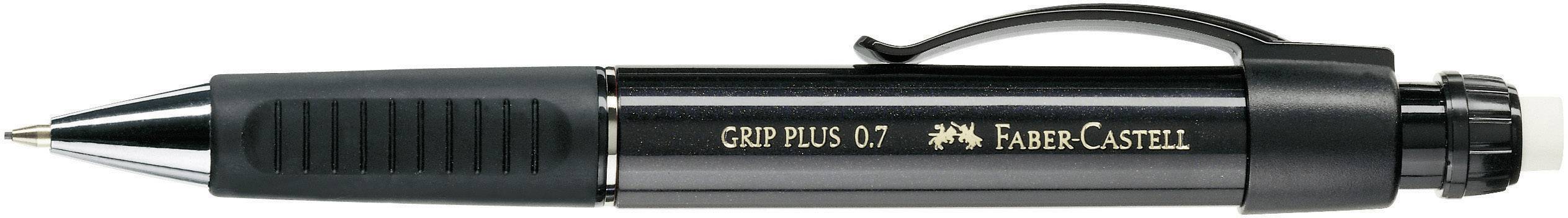 Faber-Castell Druckbleistift GRIP PLUS 0,7 mm/130733 schwarz metallic