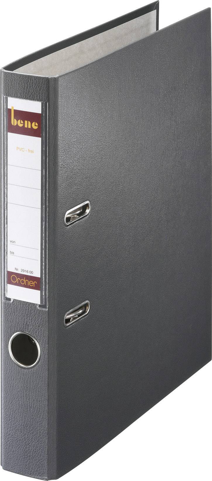 Bene Standardordner A4 45 mm/291600 SCH schiefer