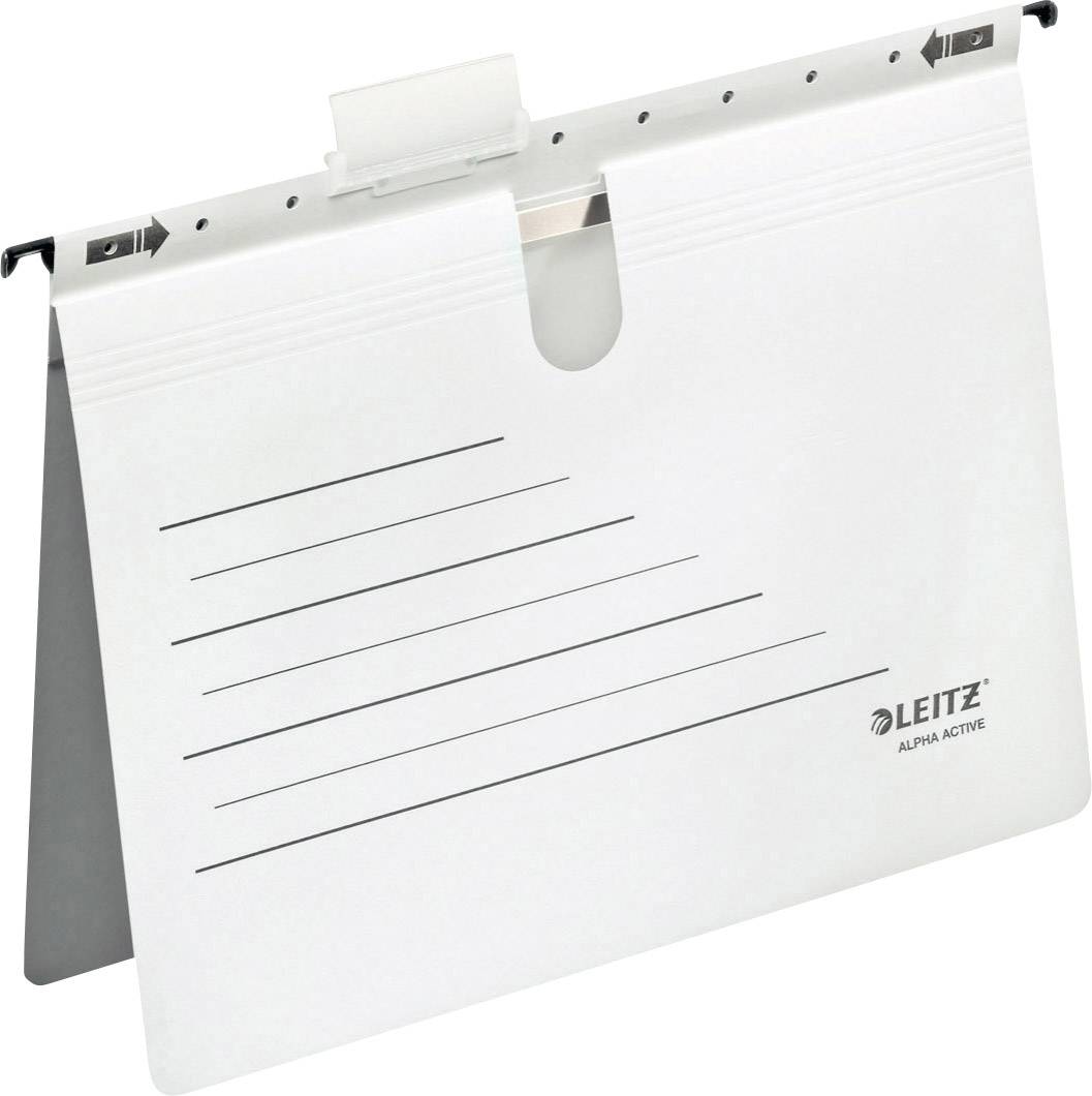 Leitz Hängehefter Alpha Active /1924-30-01 weiß 225 g/qm Inh.5