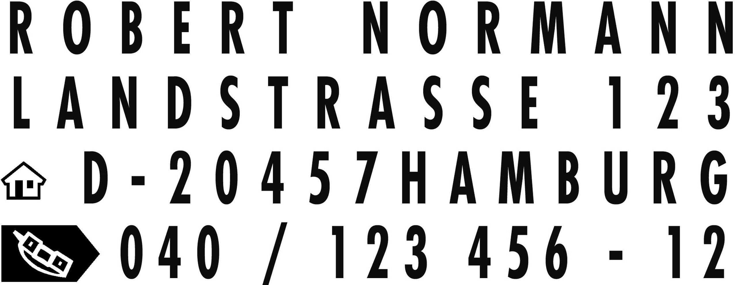 Trodat Textstempel Typo Printy 4.0 zum Selbersetzen 4911/4911/DB blau 3-zeilig