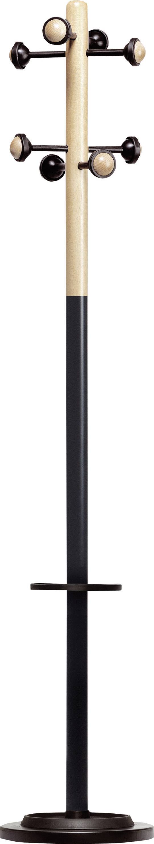 Unilux Garderobenständer ACCUEIL/3520676M H 175 cm schwarz/Buche