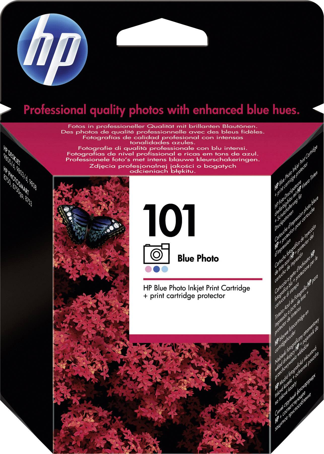 HP Druckerpatrone 101 Original Photo Cyan, Photo Magenta, Blau C9365AE