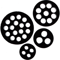 LAPP 53316240 SKINTOP® DIX-M16 Mehrfachdichteinsatz M16 2 x 4mm Nitril-Butadien-Kautschuk Schwarz LAPP 53316240 SKINTOP® DIX-M16 Mehrfachdichteinsatz M16 2 x 4mm Nitril-Butadien-Kautschuk Schwarz