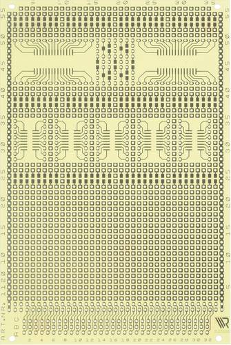 Rademacher WR-Typ 1120 Experimentierplatine Epoxyd (L x B) 160mm x 100mm 35µm Rastermaß 2.54mm Inh