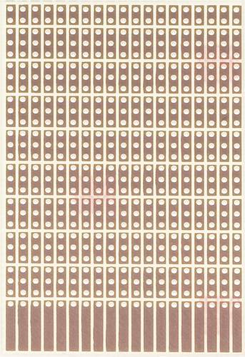 Rademacher WR-Typ 908-1 Experimentierplatine Epoxyd (L x B) 80 mm x 50 mm 35 µm Rastermaß 2.54 mm Inhalt 1 St.