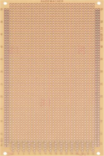 Rademacher WR-Typ 921 Experimentierplatine Hartpapier (L x B) 16 mm x 10 mm 35 µm Rastermaß 2.54 mm Inhalt 1 St.
