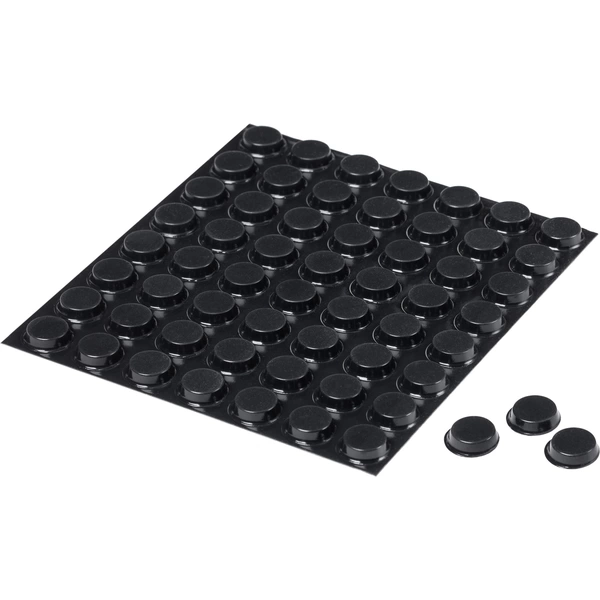 3M SJ 5012 MPBB Gerätefuß selbstklebend, rund Schwarz (Ø x H) 12.7mm x 3.5mm 56St. 3M SJ 5012 MPBB Gerätefuß selbstklebend, rund Schwarz (Ø x H) 12.7mm x 3.5mm 56St.
