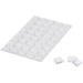 3M SJ 5308 MPCB Gerätefuß selbstklebend, quadratisch Transparent (Ø x H) 12.7 mm x 3.1 mm 40 St. 3M SJ 5308 MPCB Gerätefuß selbstklebend, quadratisch Transparent (Ø x H) 12.7 mm x 3.1 mm 40 St.