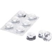 3M SJ 5309 MPCB Gerätefuß selbstklebend, rund Transparent (Ø x H) 22.3mm x 10.1mm 6St. 3M SJ 5309 MPCB Gerätefuß selbstklebend, rund Transparent (Ø x H) 22.3mm x 10.1mm 6St.
