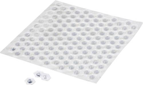 3M SJ 6553 MPCB Gerätefuß selbstklebend, trapezförmig Transparent (Ø x H) 11 mm x 3.05 mm 132 St.