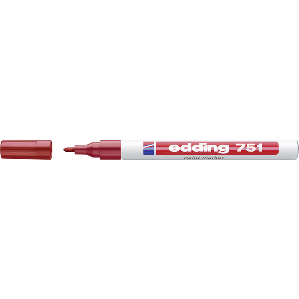 Edding E-750 4-750-1-3002 Lackmarker Rot 2 mm, 4 mm