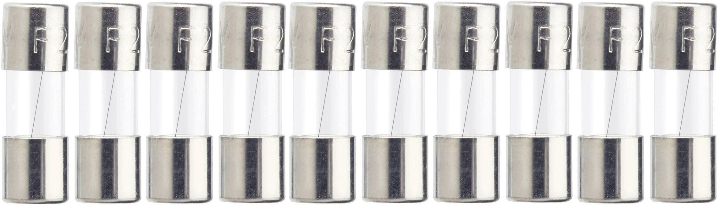 ESKA 515623 515623 Feinsicherung (Ø x L) 5mm x 15mm 4A 125V Flink -F- Inhalt 500St.