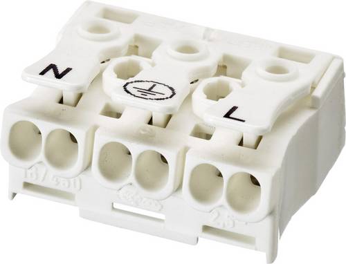 Adels-Contact 21740 LK 980-01/3 B Leuchtenklemme flexibel: -2.5 mm² starr: -2.5 mm² Polzahl: 3