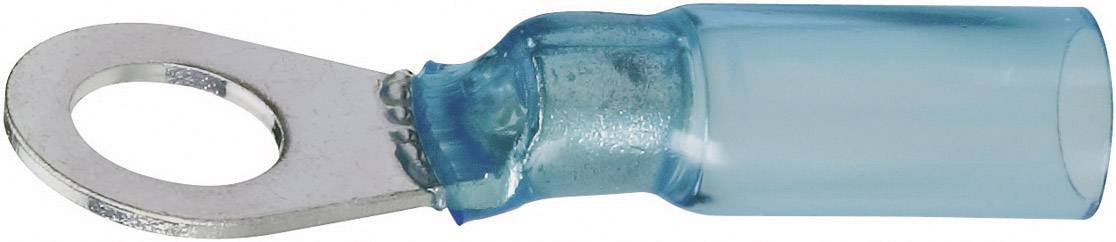 DSG Canusa 7932240502 Ringkabelschuh mit Schrumpfschlauch Querschnitt (max.)=2.50mm² Loch-Ø=10mm Teilisoliert Blau