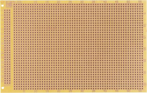 Rademacher WR-Typ 931 Prüfungsplatine nach IHK-Richtlinie Hartpapier (L x B) 100 mm x 160 mm 35 µm Rastermaß 2.54 mm Inhalt 1 St.
