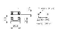 Bulgin FX0321 FX0321 Sicherungshalter Passend für (Sicherungen) Feinsicherung 5 x 20mm 6.3A 250 V/AC 1St.