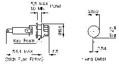 Bulgin FX0415 FX0415 Sicherungshalter Passend für (Sicherungen) Feinsicherung 6.3 x 32mm 13A 250 V/AC 1St.