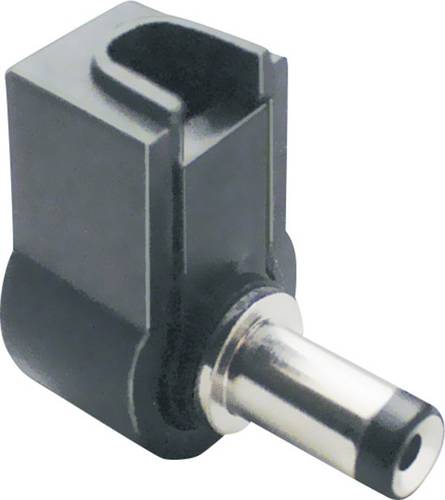 TRU Components Niedervolt-Steckverbinder Stecker, gewinkelt 3mm 1.1mm 1St.