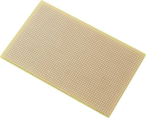 TRU Components SU527427 Europlatine Epoxyd (L x B) 16 cm x 10 cm 35 µm Rastermaß 2.54 mm Inhalt 1 S