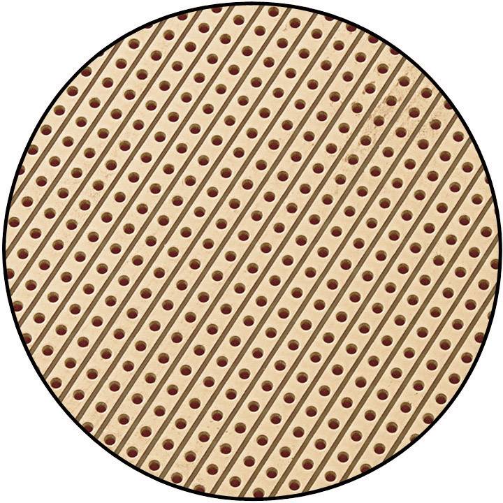 TRU Components SU527453 Europlatine Hartpapier (L x B) 160mm x 100mm 35µm Rastermaß 2.54mm Inhalt 1St.