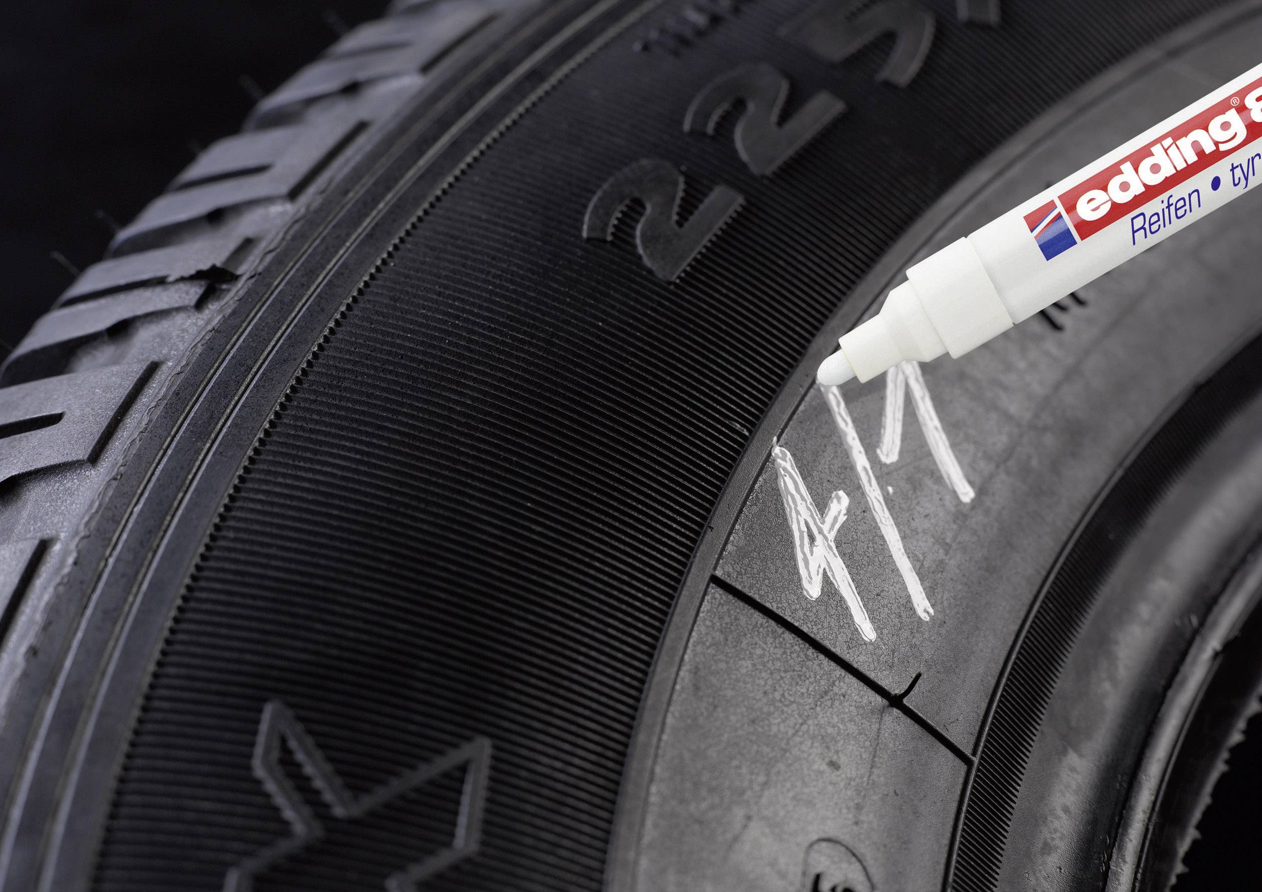 Edding 8050 4-8050-1-4049 Reifenmarker Weiß